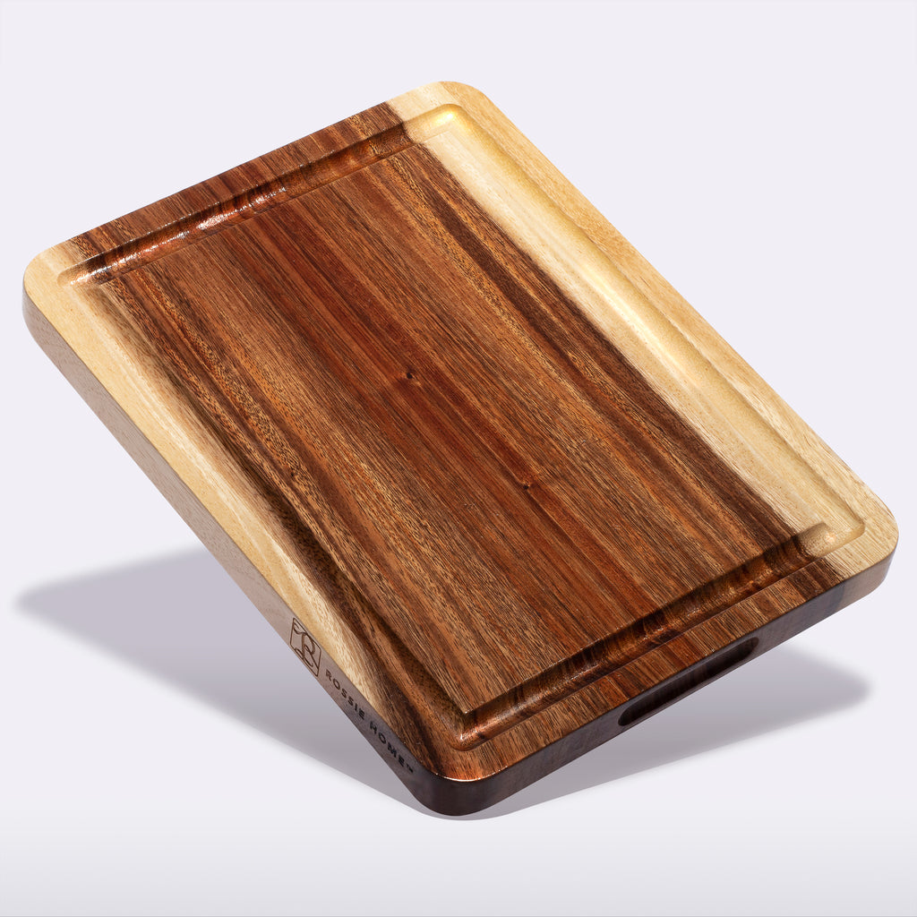 Rossie Home® Reversible Cutting Board, Natural Acacia.